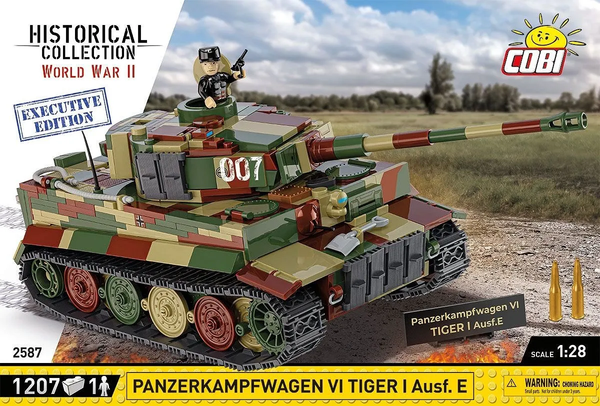 Cobi Tiger I Ausf. Executive 1207 Stukken - Meerkleurig