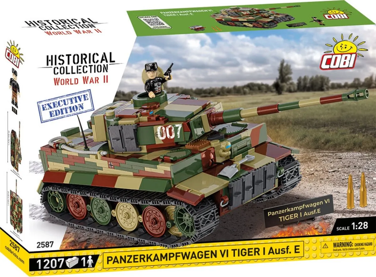 Cobi Tiger I Ausf. Executive 1207 Stukken