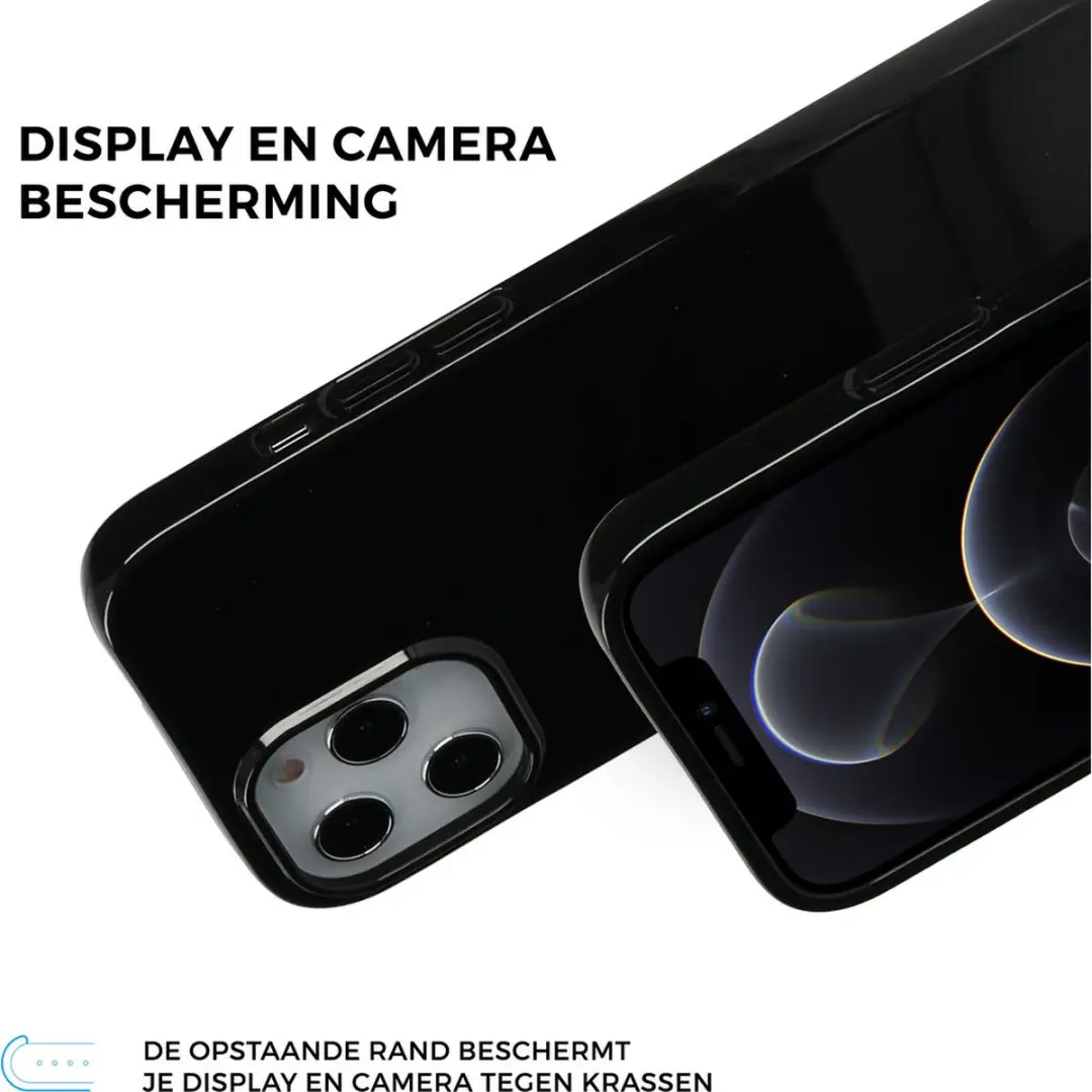 Mobiparts Classic TPU Hoesje MP-5000120 - iPhone 12 Pro Max - Zwart