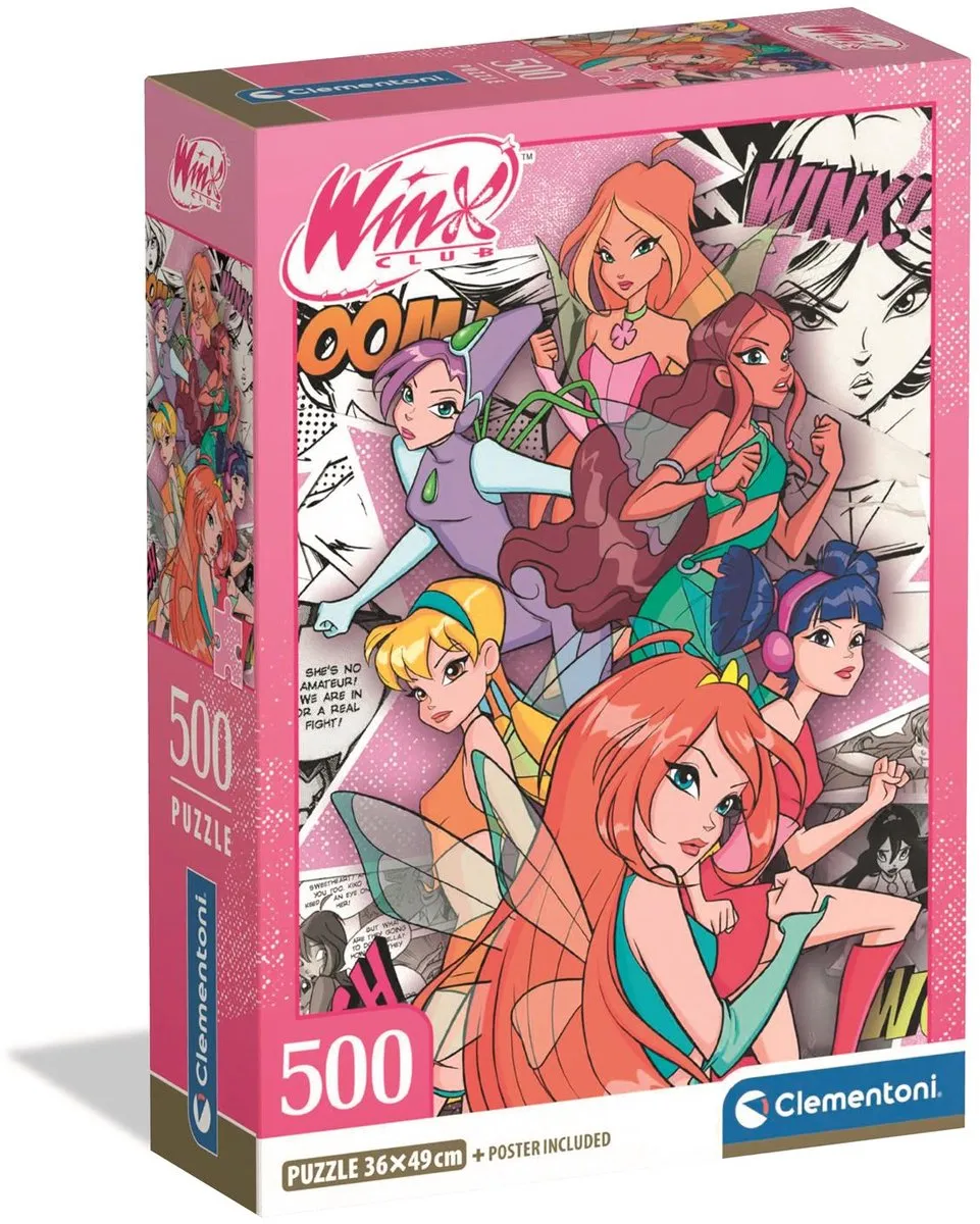 Clementoni Winx Club Puzzel 500 Stuks