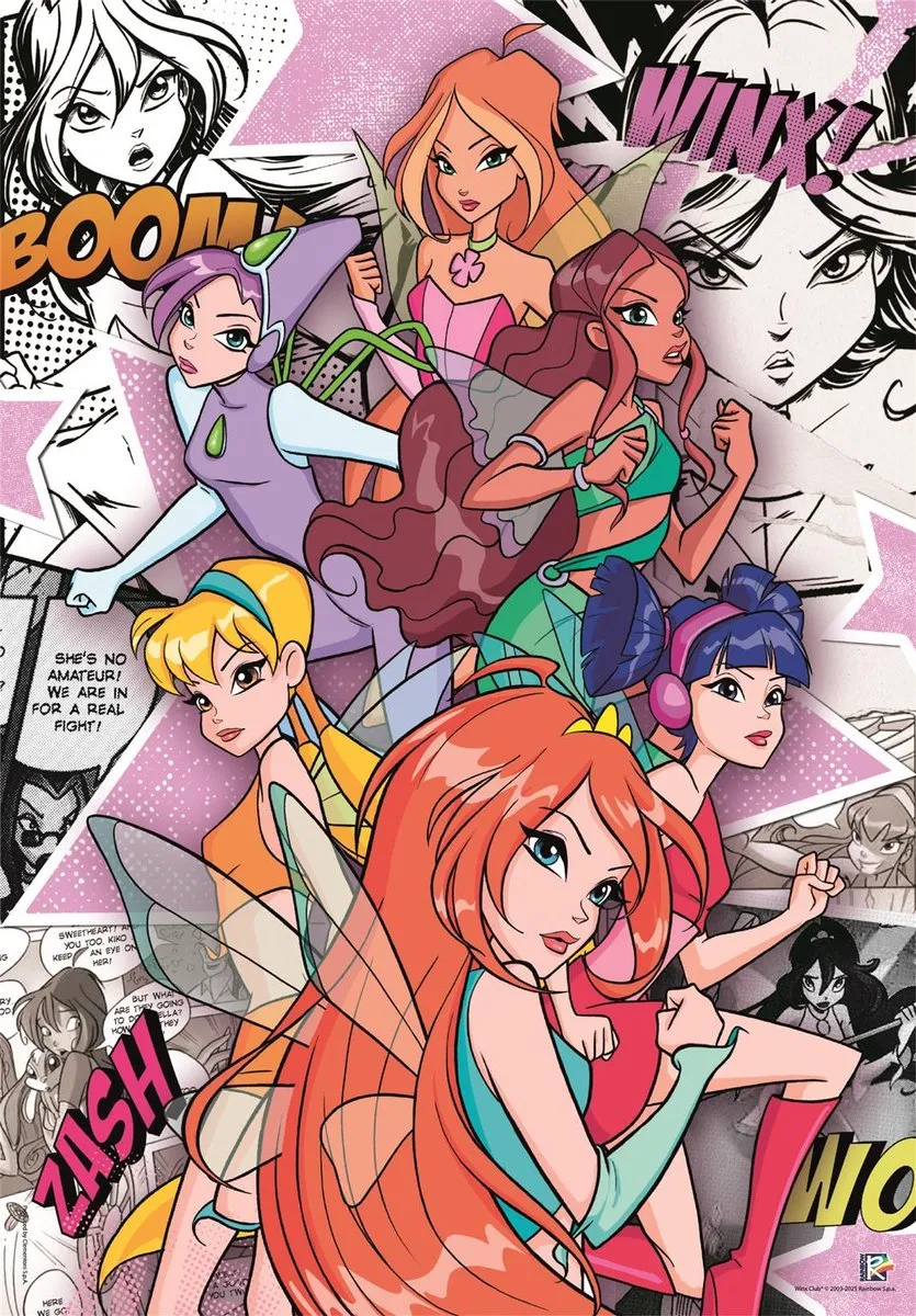 Clementoni Winx Club Puzzel 500 Stuks - Multikleur