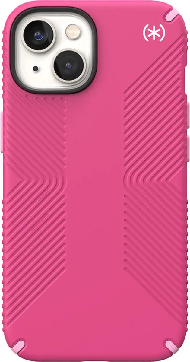Speck Presidio2 Grip iPhone 14 Hoesje - Roze