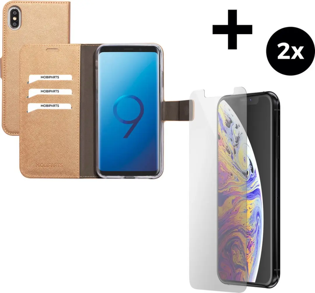 Mobiparts Saffiano Wallet Hoesje iPhone XS Max MP-5002668