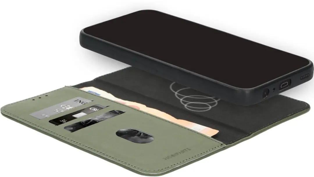 Mobiparts MP-128768 Hoesje Samsung Galaxy A36 - Wallet 2-in-1 Groen