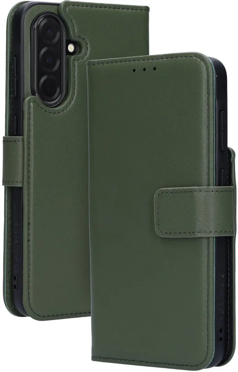 Mobiparts MP-128768 Hoesje Samsung Galaxy A36 - Wallet 2-in-1 Groen