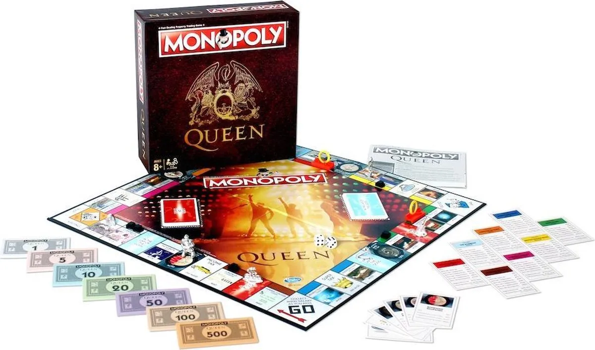 Winning Moves Monopoly Queen Bordspel - 2-6 Spelers