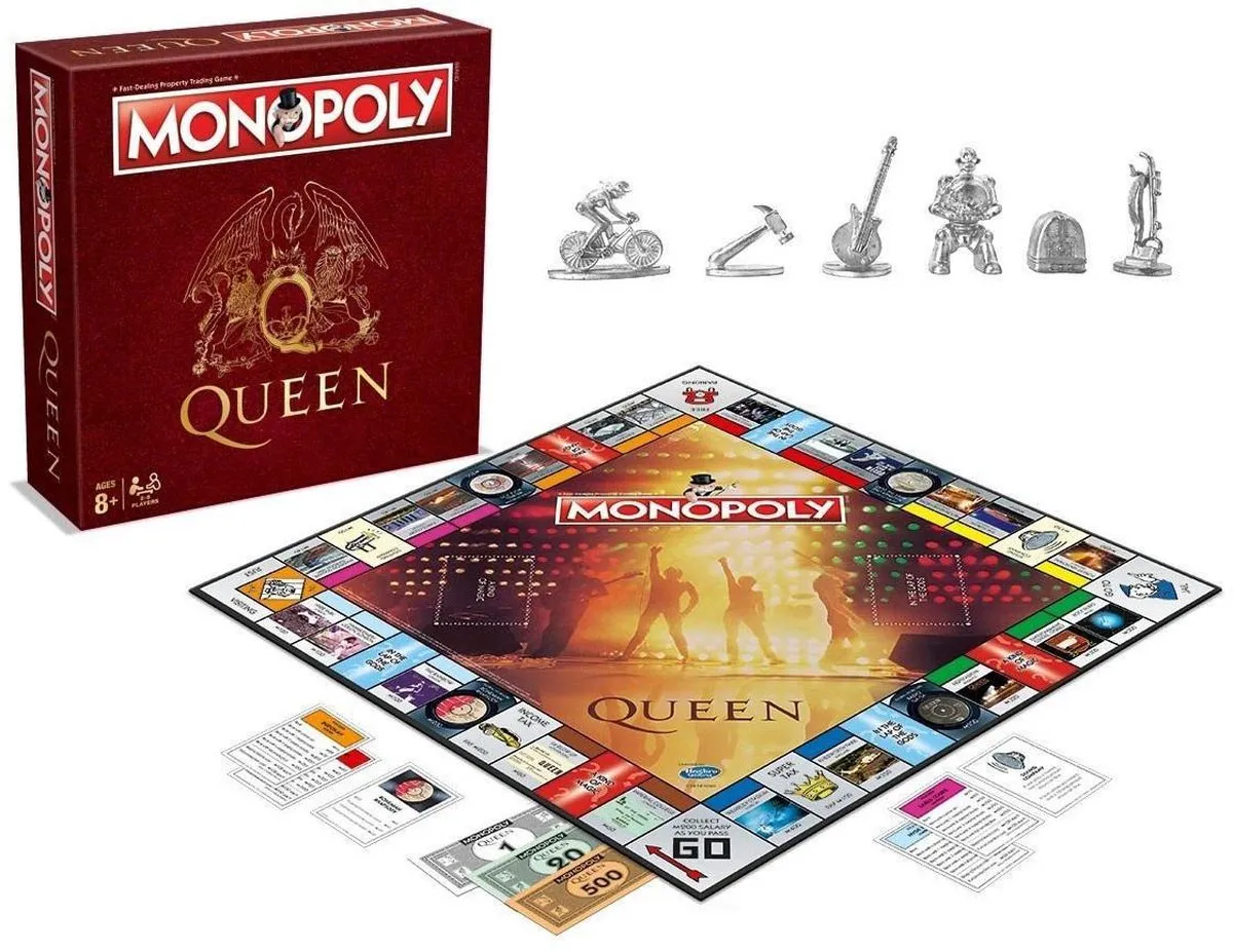 Winning Moves Monopoly Queen Bordspel - 2-6 Spelers
