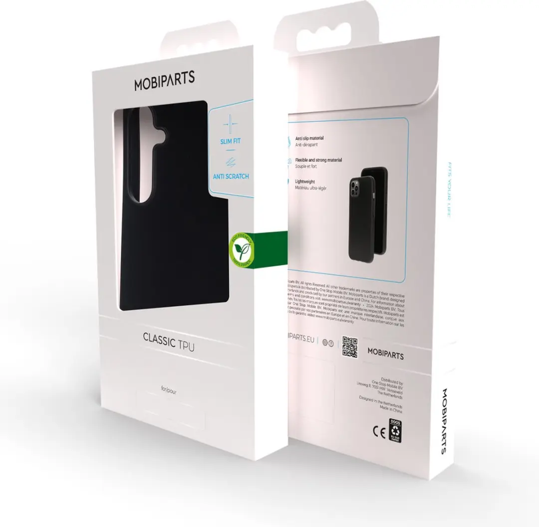 Mobiparts MP-127903 Hoesje Samsung Galaxy S24 FE - Zwart