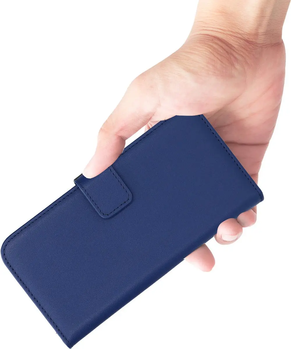 Mobiparts MP-128798 Leather Wallet Case - Samsung Galaxy S25 - Blauw