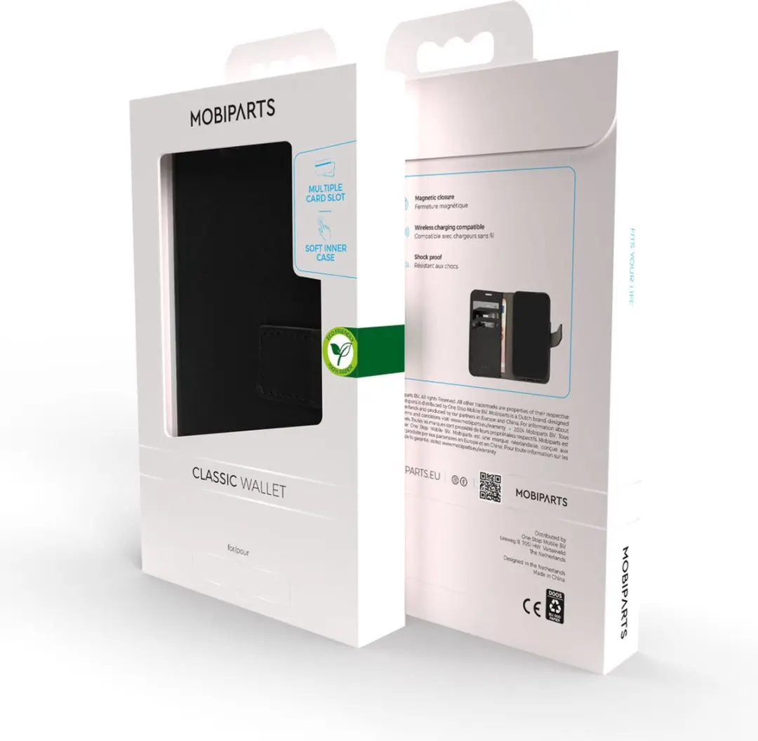 Mobiparts Classic Wallethoes Oppo A54s - 3 Pasjes - MP-5000813 - Zwart