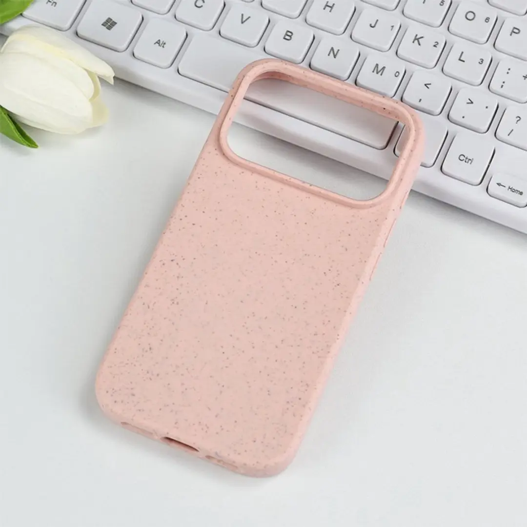 MobiQ Flexibel Eco Hoesje iPhone 17 Pro Max 46-01461 - Roze