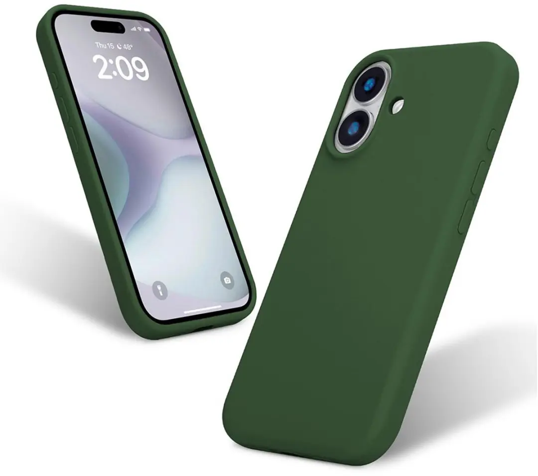 MobiQ Liquid Silicone Hoesje iPhone 16