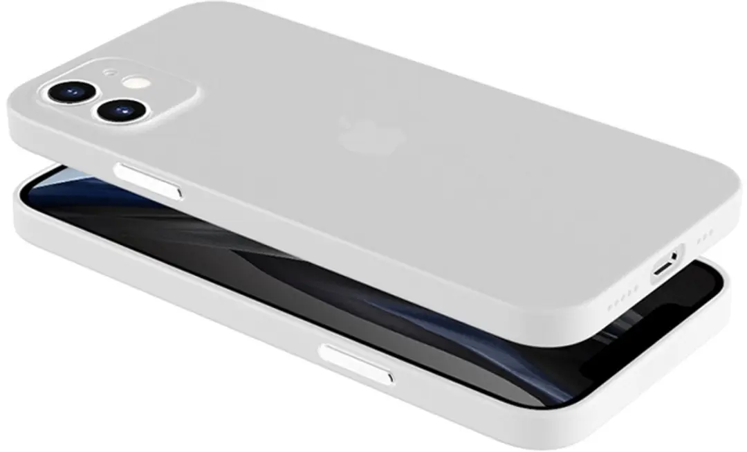MobiQ 13-00946 Ultra Dun Hoesje iPhone 13 Pro - Frosted Clear
