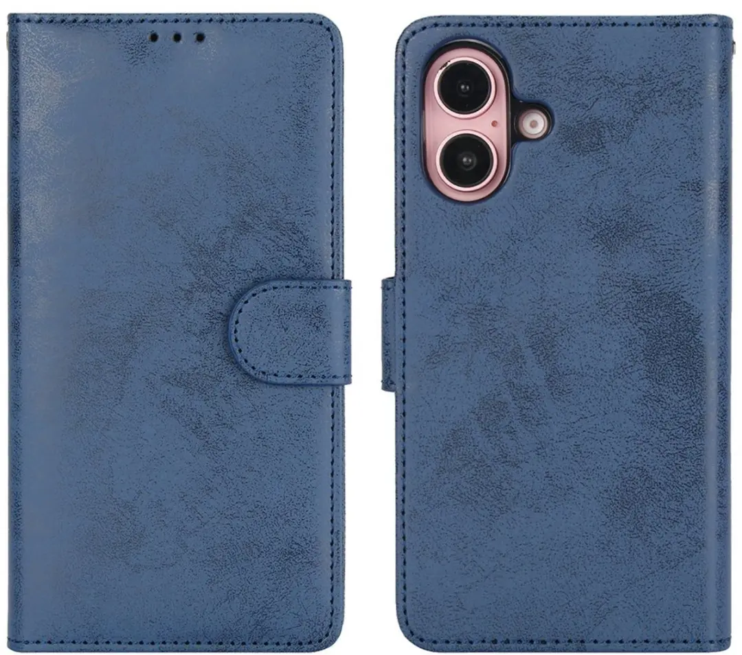 MobiQ Classic Wallet Case iPhone 16 Plus