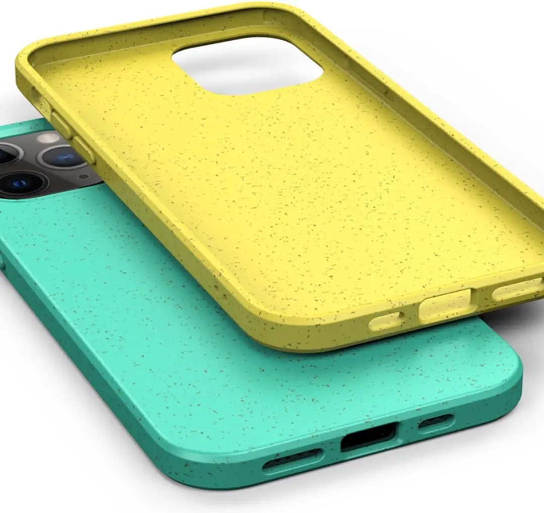 MobiQ Flexibel Eco Hoesje iPhone 12 Pro - Turqoise - 13-00167
