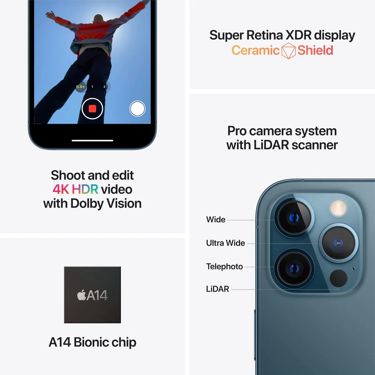 Apple iPhone 12 Pro Max - 128GB - Grafiet - afbeelding 5 van 5