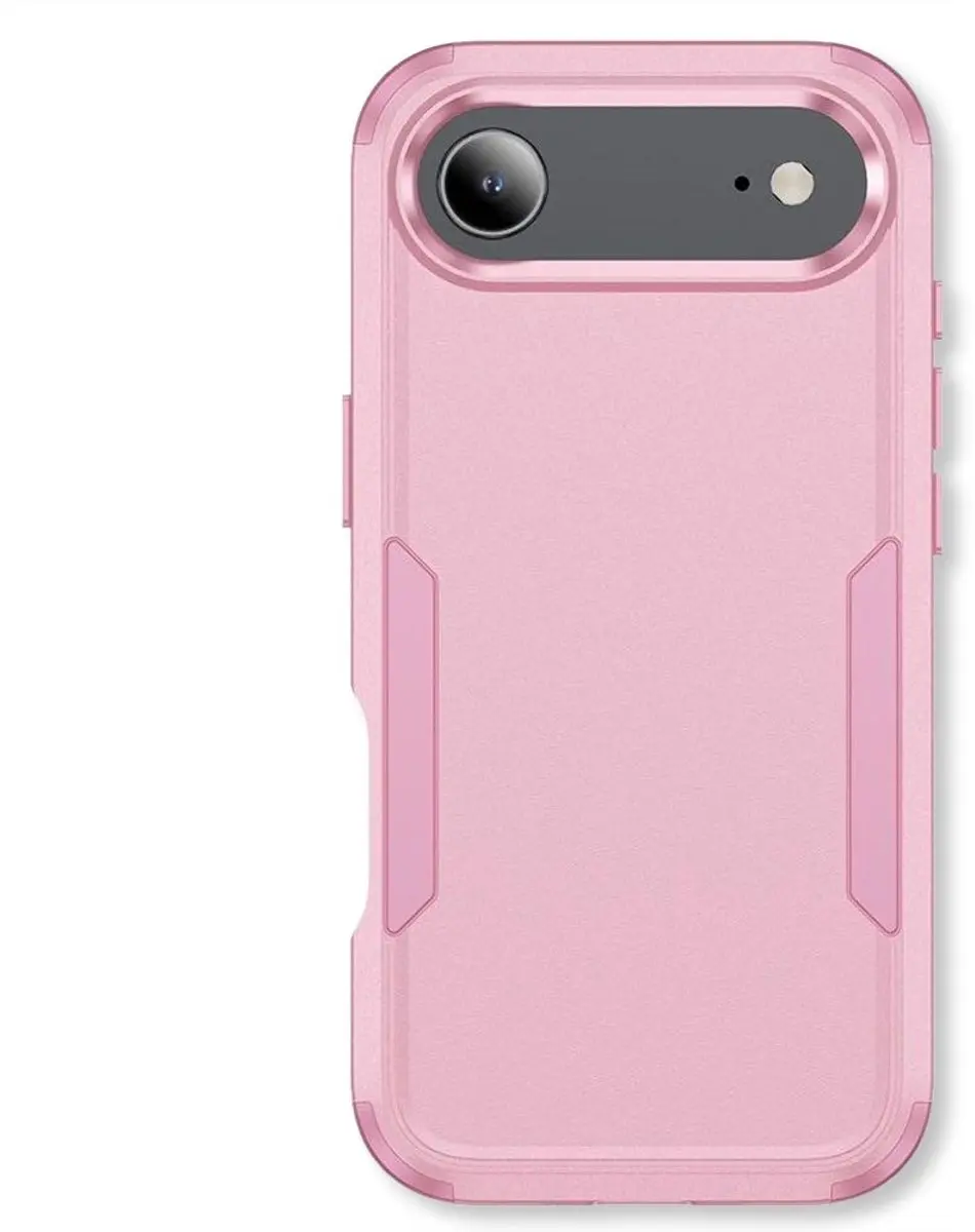 MobiQ Layered Armor Hoesje 46-01303 - iPhone 17 Air - Roze