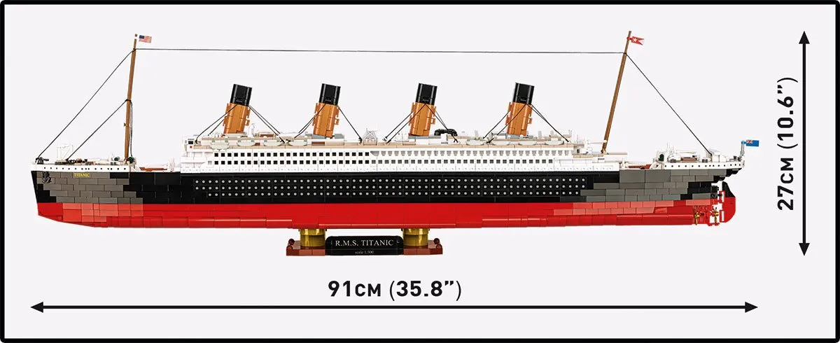 Cobi Titanic 1686 - 3260 Stukken - afbeelding 6 van 6