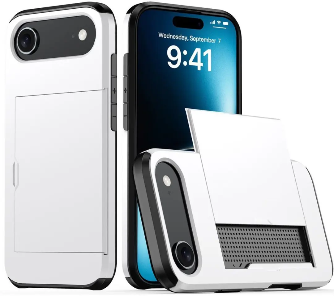MobiQ Hybrid Card iPhone 17 Air Hoesje 46-01124