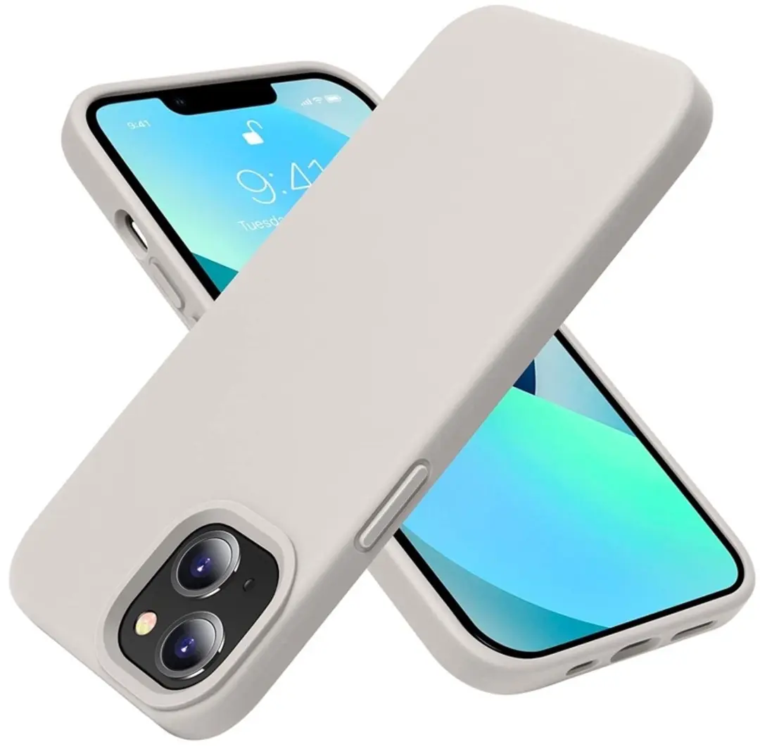MobiQ Liquid Silicone Hoesje iPhone 14