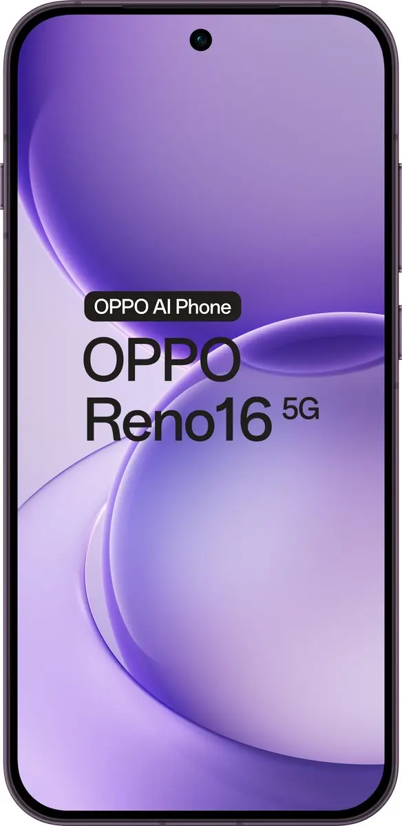 OPPO Reno16 5G CPH2865 - 8GB/512GB Paars Zwart
