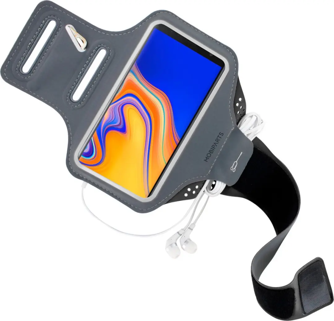 Mobiparts MP-87795 Hardlooparmband - Zwart