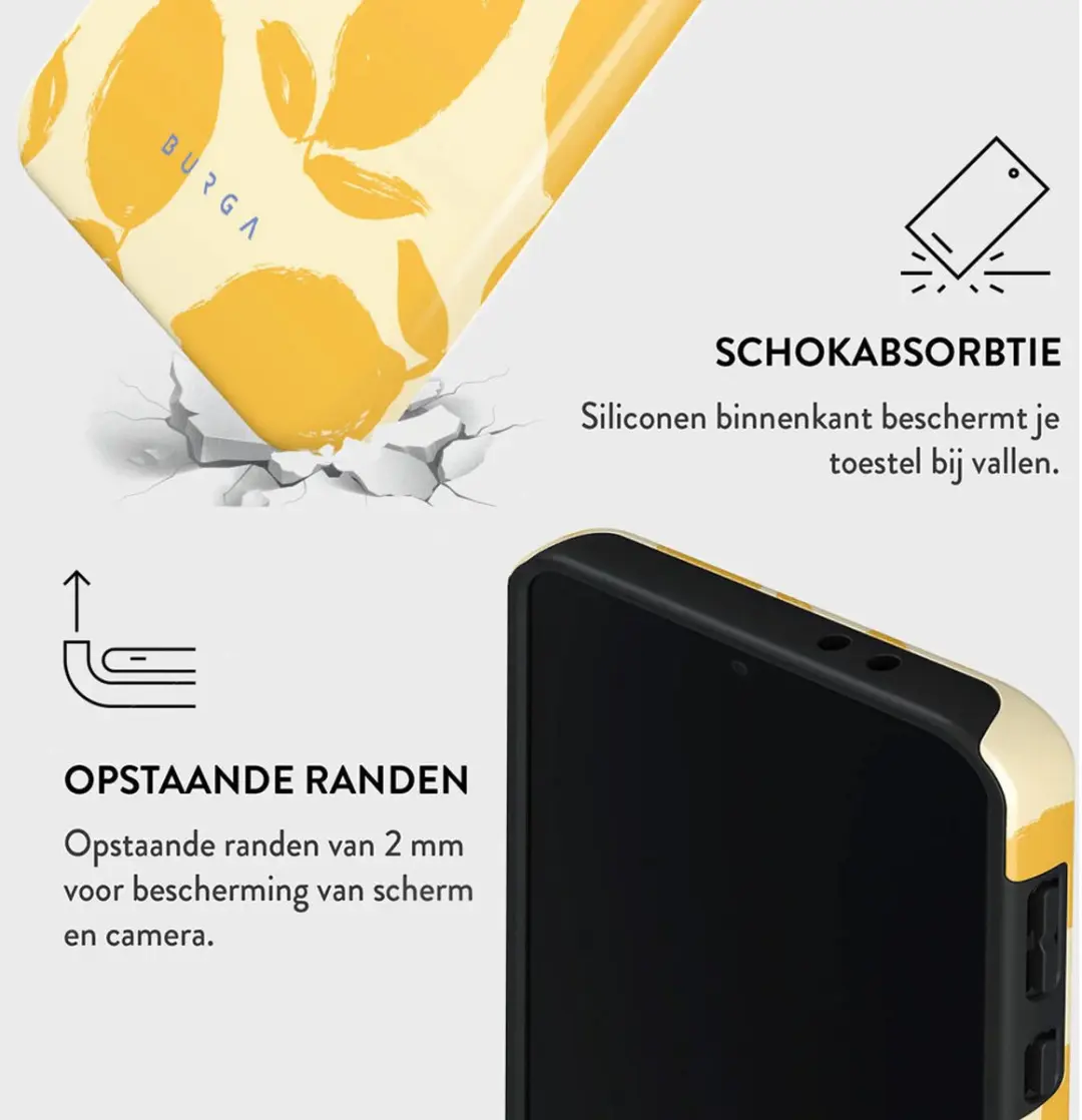 Burga Tough Case Samsung Galaxy A36 - Lemon Tart