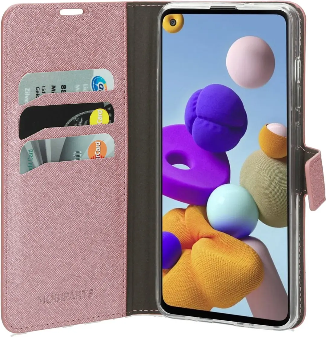 Mobiparts MP-108021 Hoesje Samsung Galaxy A21s - Roze - afbeelding 6 van 6