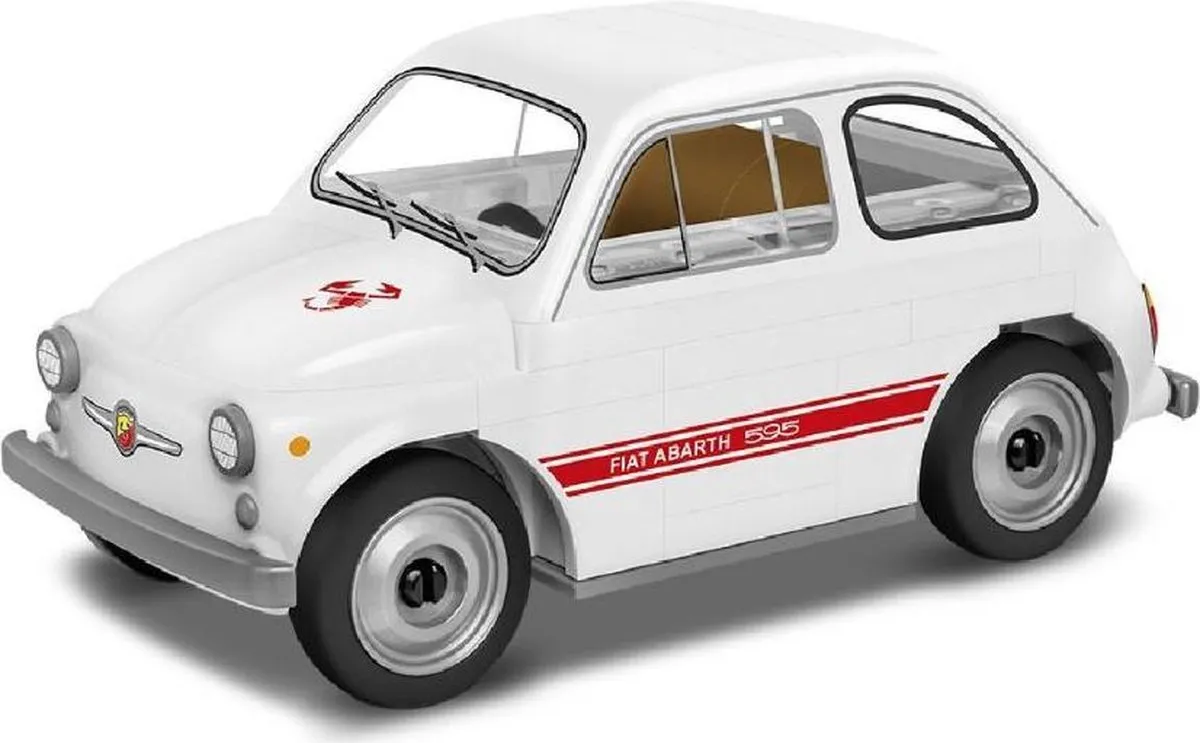 Cobi Fiat Abarth 595 65-delig - Blauw