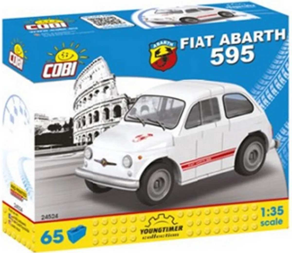 Cobi Fiat Abarth 595 65-delig