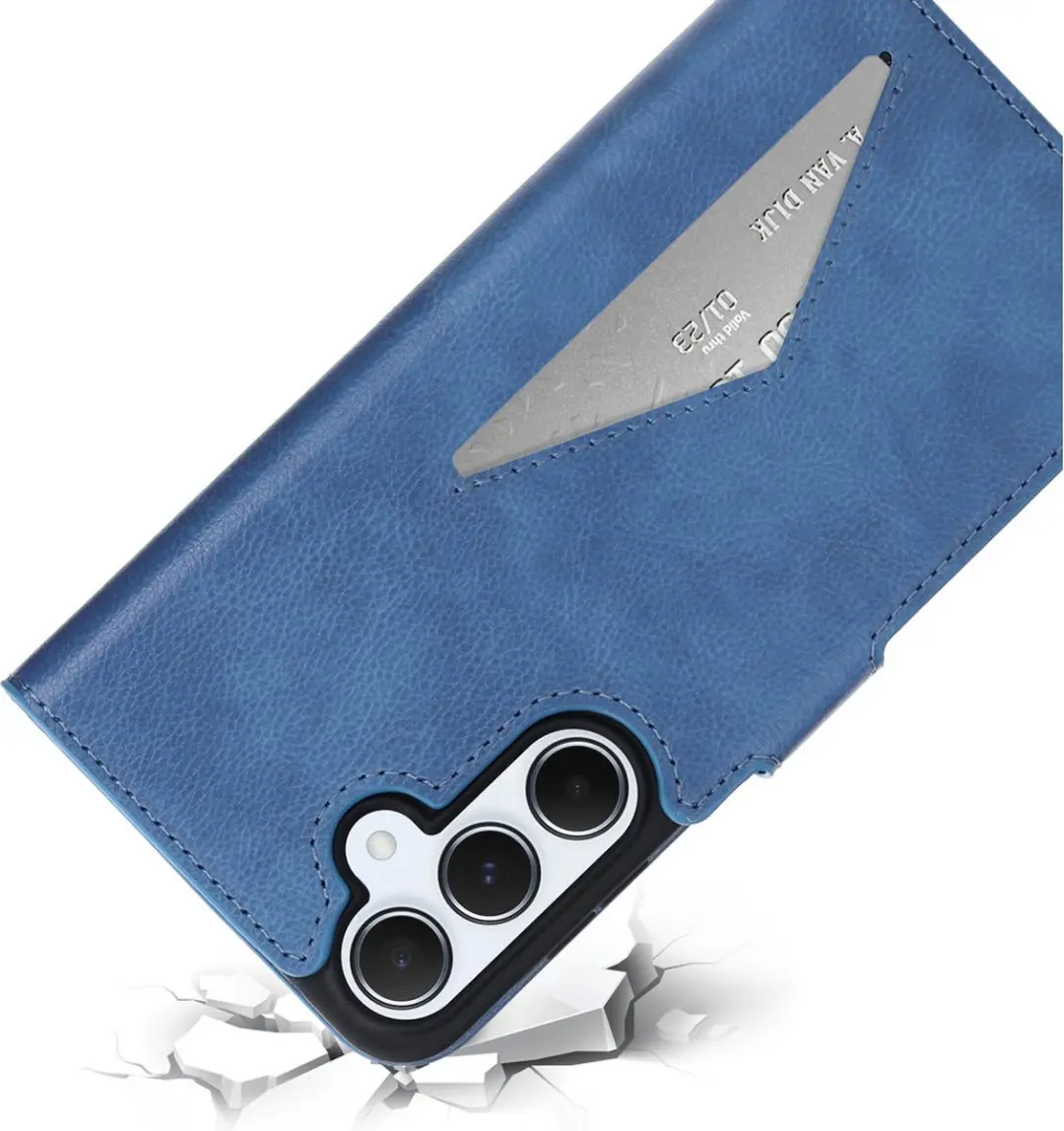 Mobiparts MP-125933 Hoesje Samsung Galaxy A55 - Wallet - Blauw - afbeelding 6 van 6