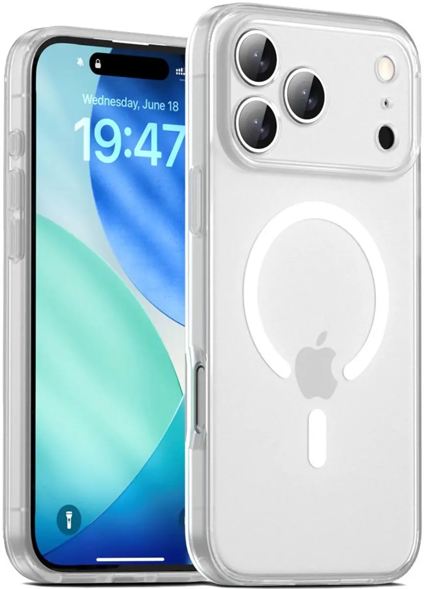 MobiQ Frosted MagSafe Bumper iPhone 17 Pro Max 46-01514