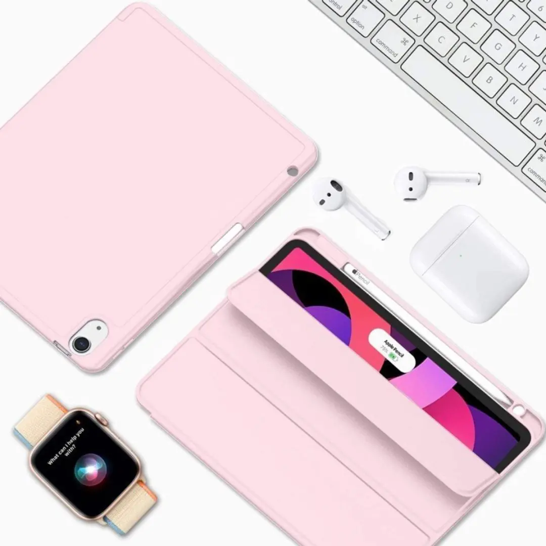 MobiQ Flexibele Trifold Hoes 46-00961 - iPad Air 11 (2025) - Roze