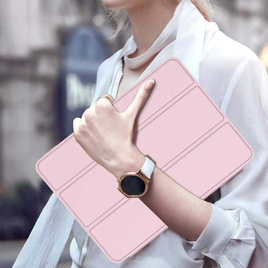 MobiQ Flexibele Trifold Hoes 46-00961 - iPad Air 11 (2025) - Roze