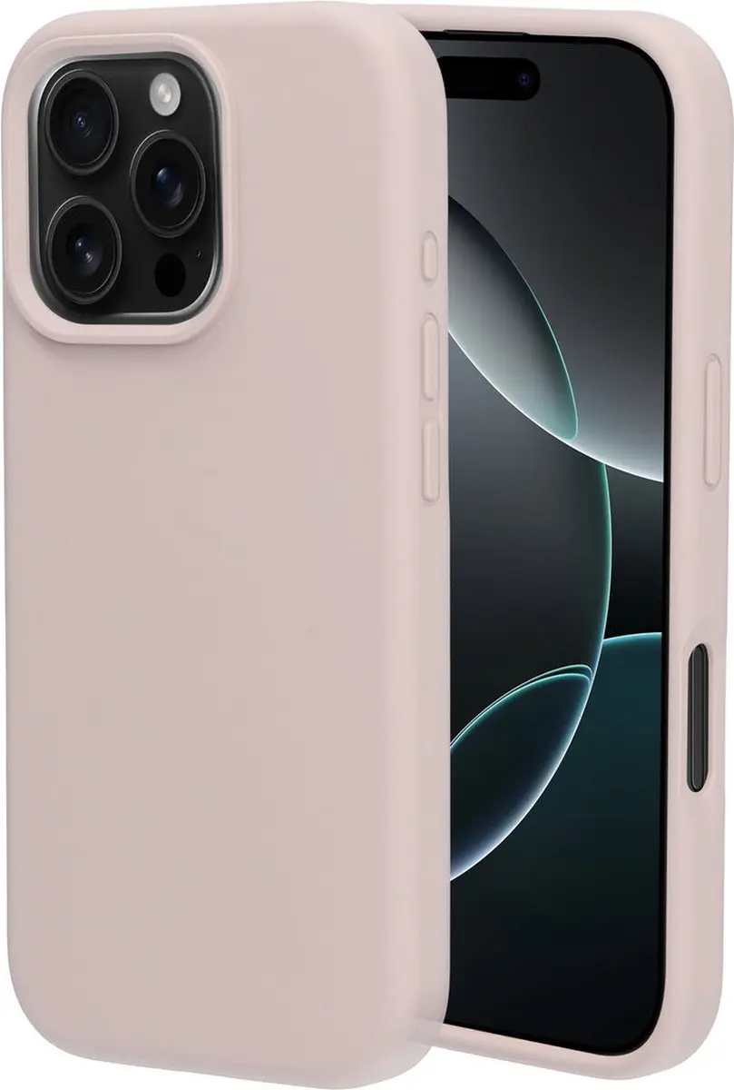 Mobiparts Hoesje iPhone 16 Pro MP-127669 - Beige Roze - afbeelding 6 van 6