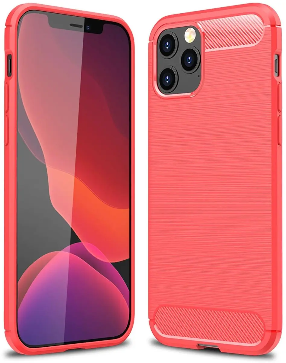 MobiQ Carbon Look Hoesje iPhone 13 Pro 13-00949