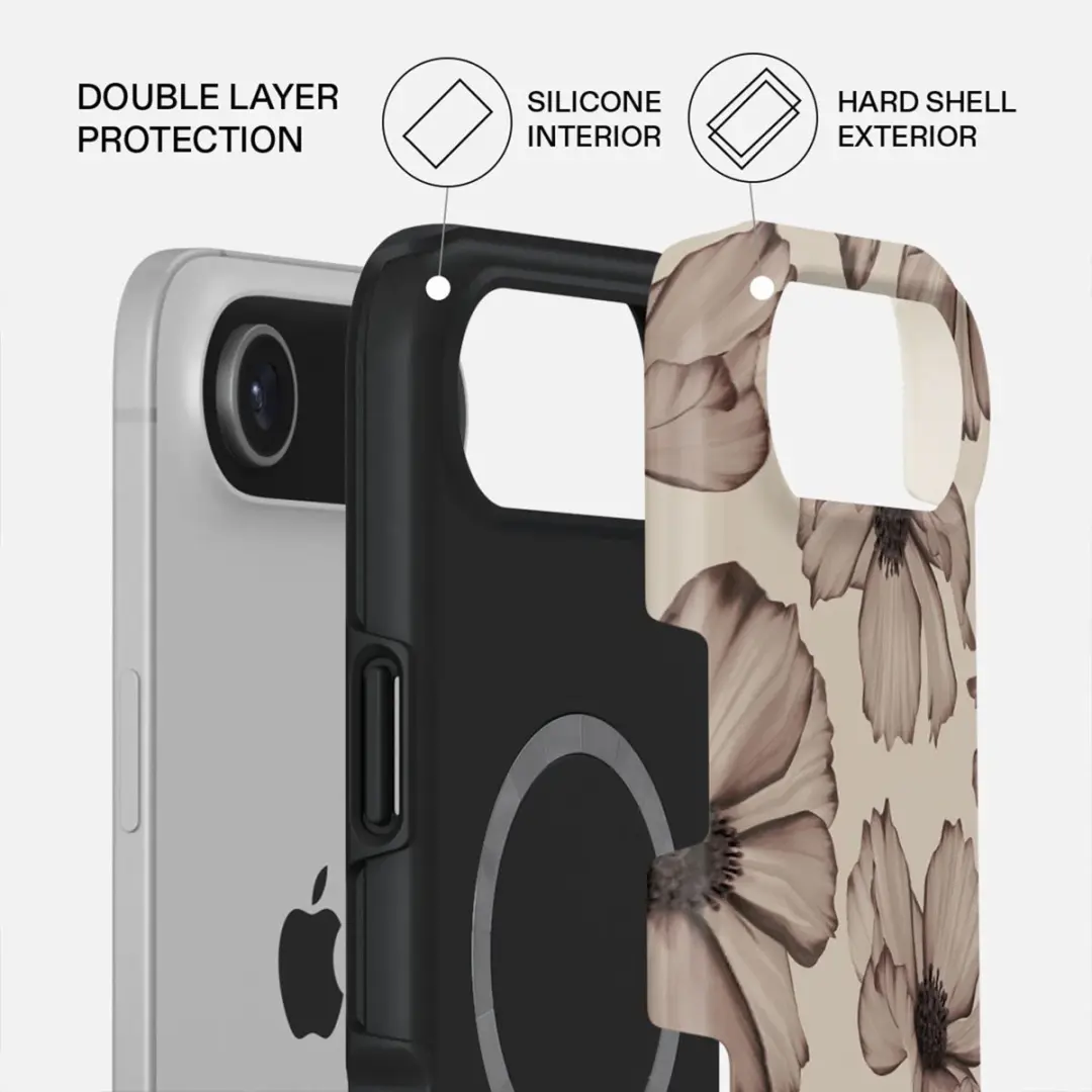 Burga Tough MagSafe Hoesje iPhone Air - Barely Yours