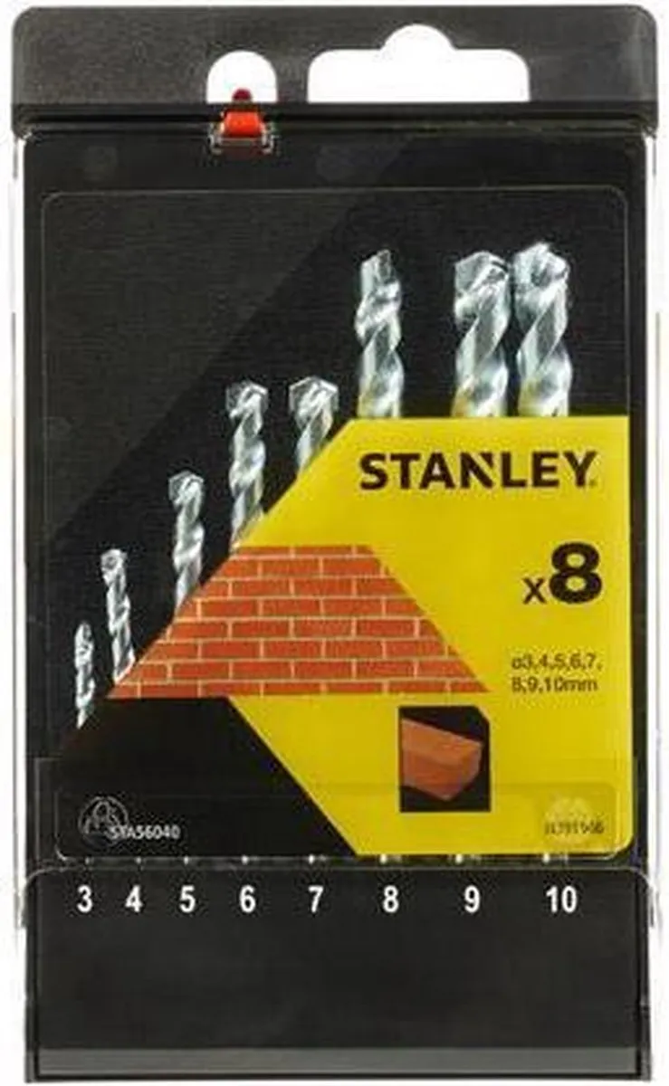 Stanley Steenboren Set 8 Stuks