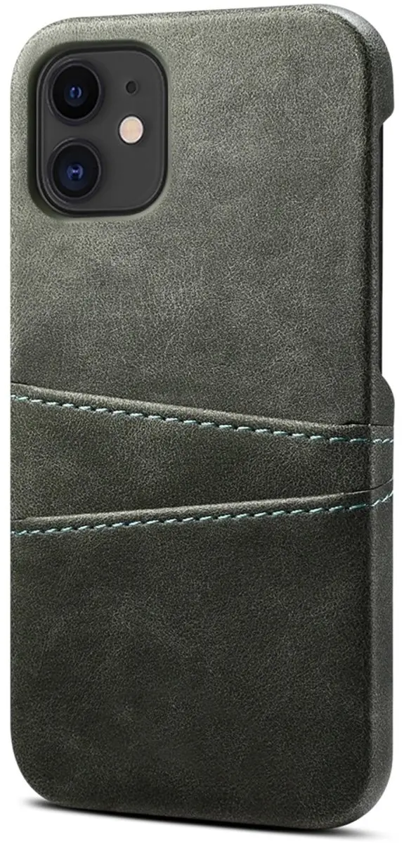 MobiQ Leather Snap On Wallet Hoesje iPhone 14 Pro