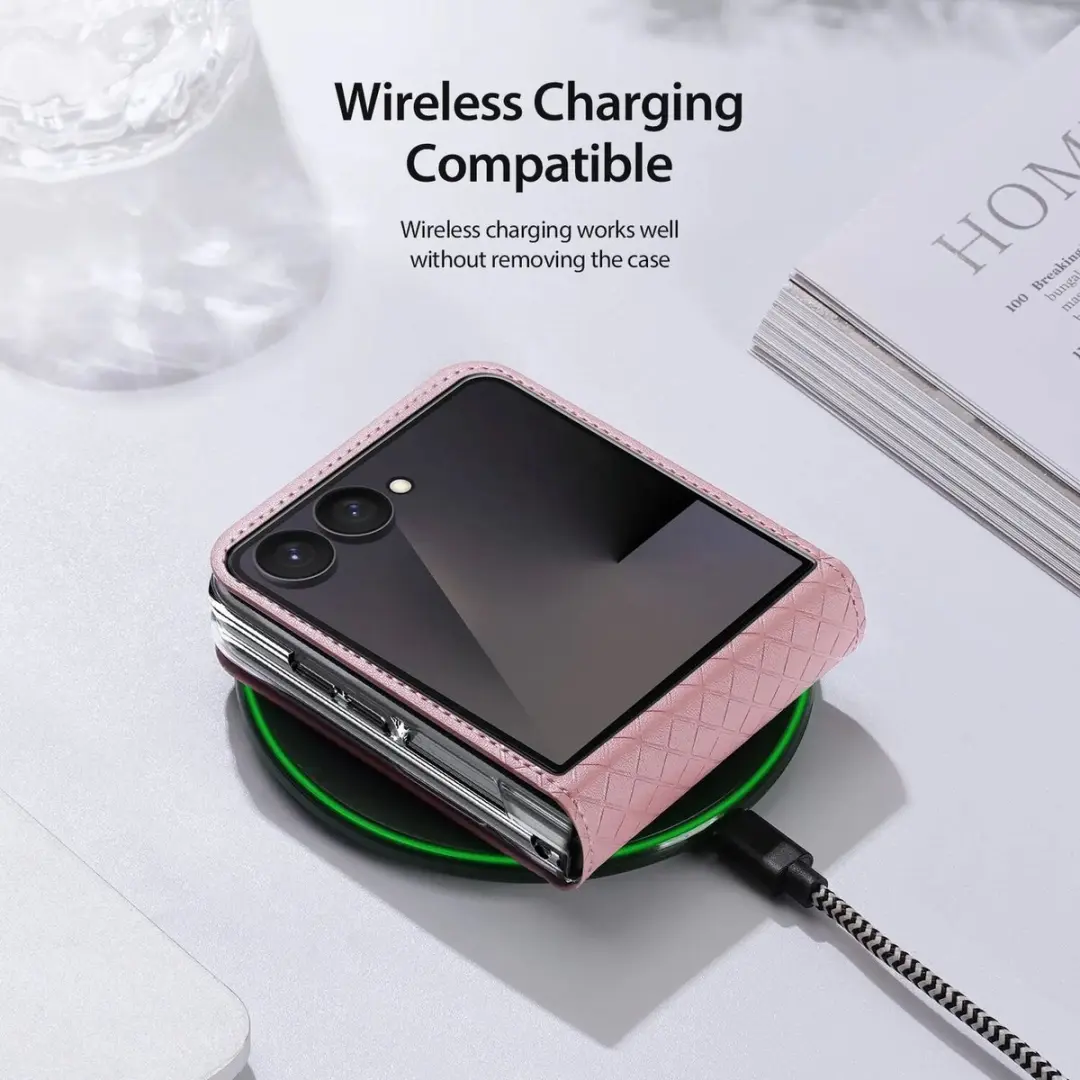 Dux Ducis Hoesje Samsung Galaxy Z Flip8 - Roze