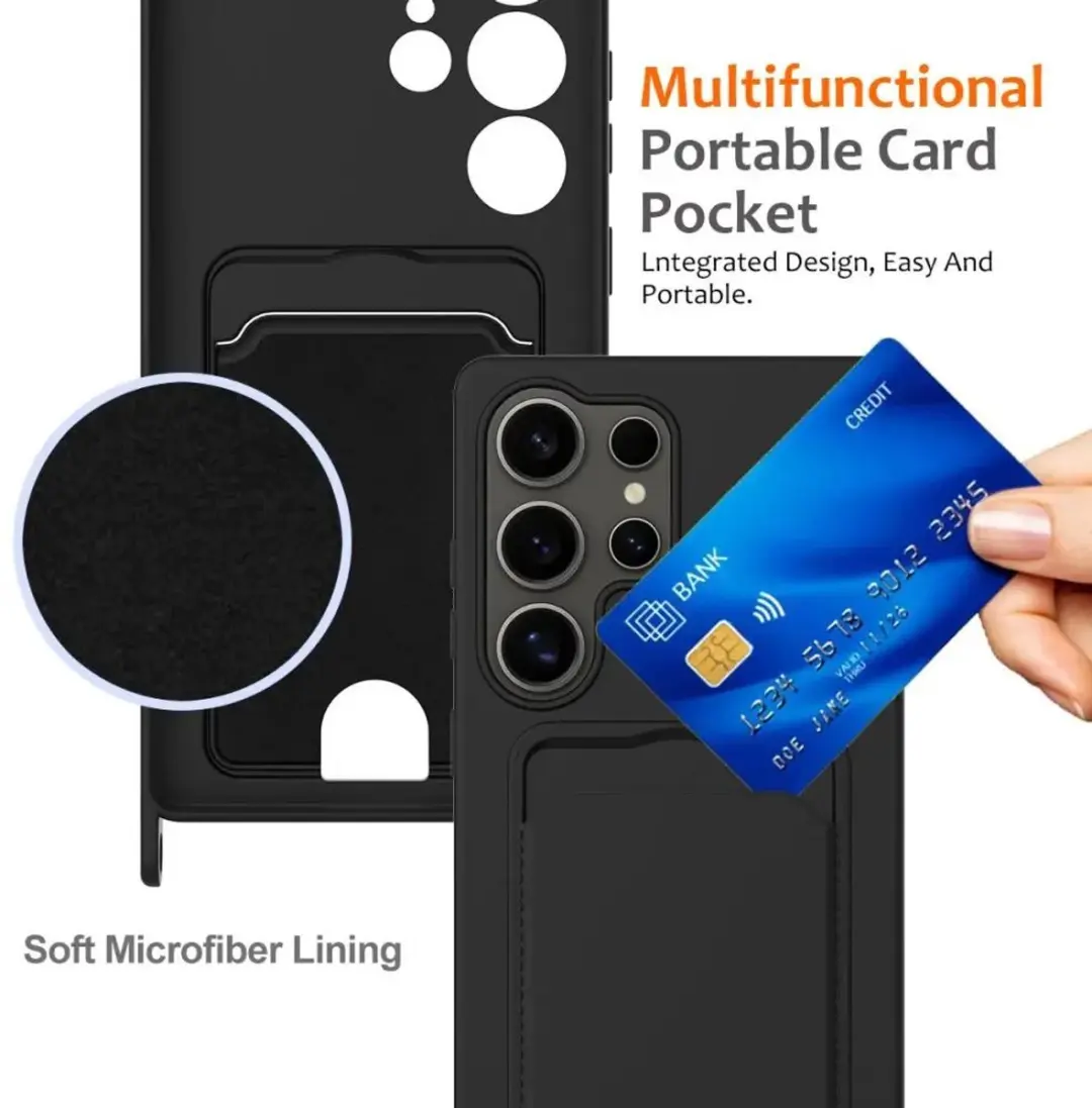 Selected Hoesje Samsung Galaxy S25 Ultra - Zwart
