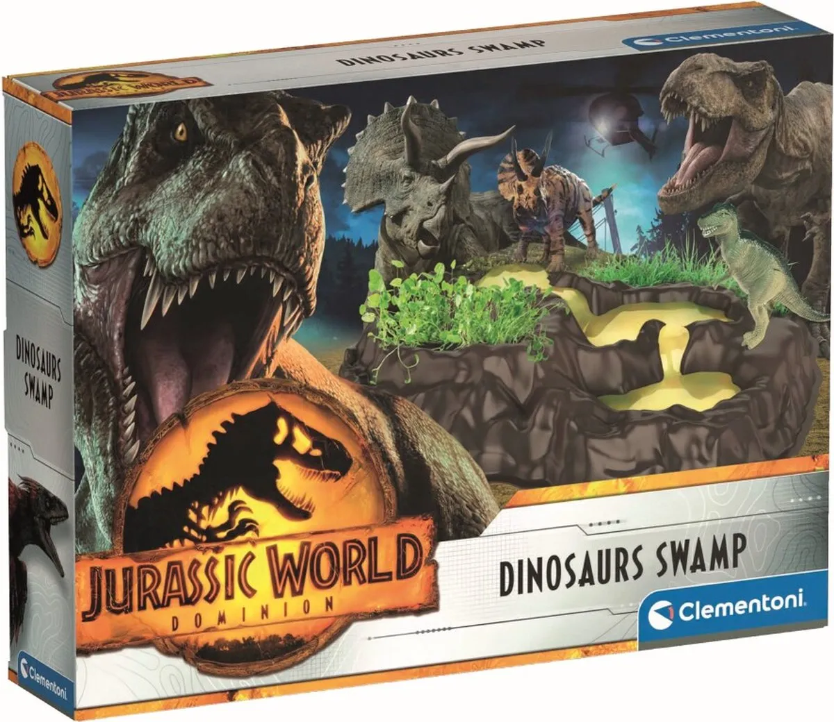 Clementoni Jurassic World Dinosaurussen Moeras 2069 - Educatief Speelgoed - Multi
