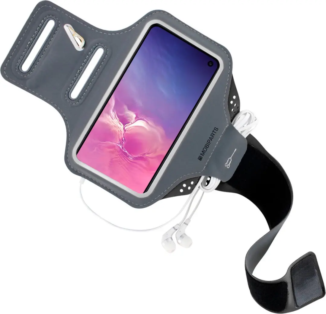 Mobiparts Hardlooparmband MP-93179 - Zwart