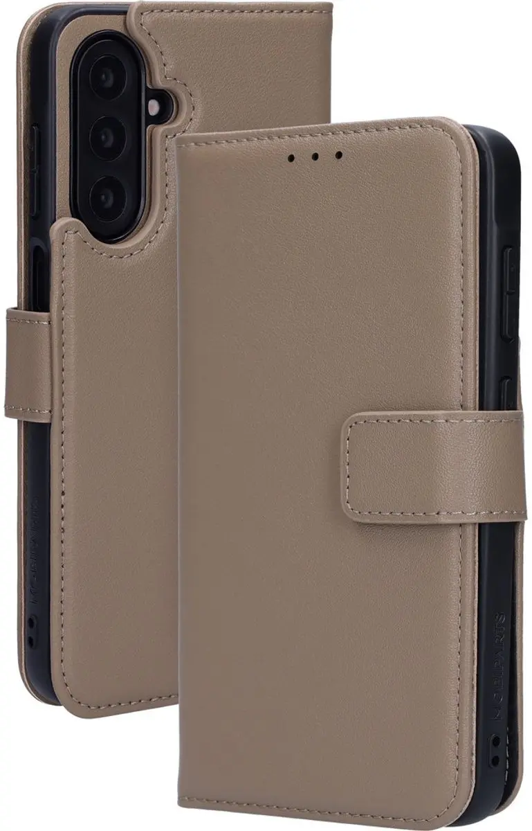 Mobiparts MP-130766 Hoesje Samsung Galaxy A17 - Wallet 2-in-1 Beige