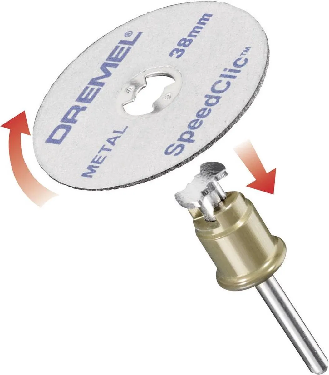 Dremel EZ SpeedClic SC406 Starterset - 2x Snijschijven