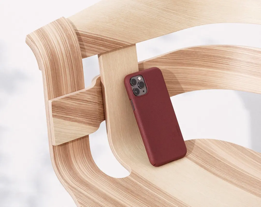 Nudient Thin Precise Case iPhone 7/8/SE V3 Sangria