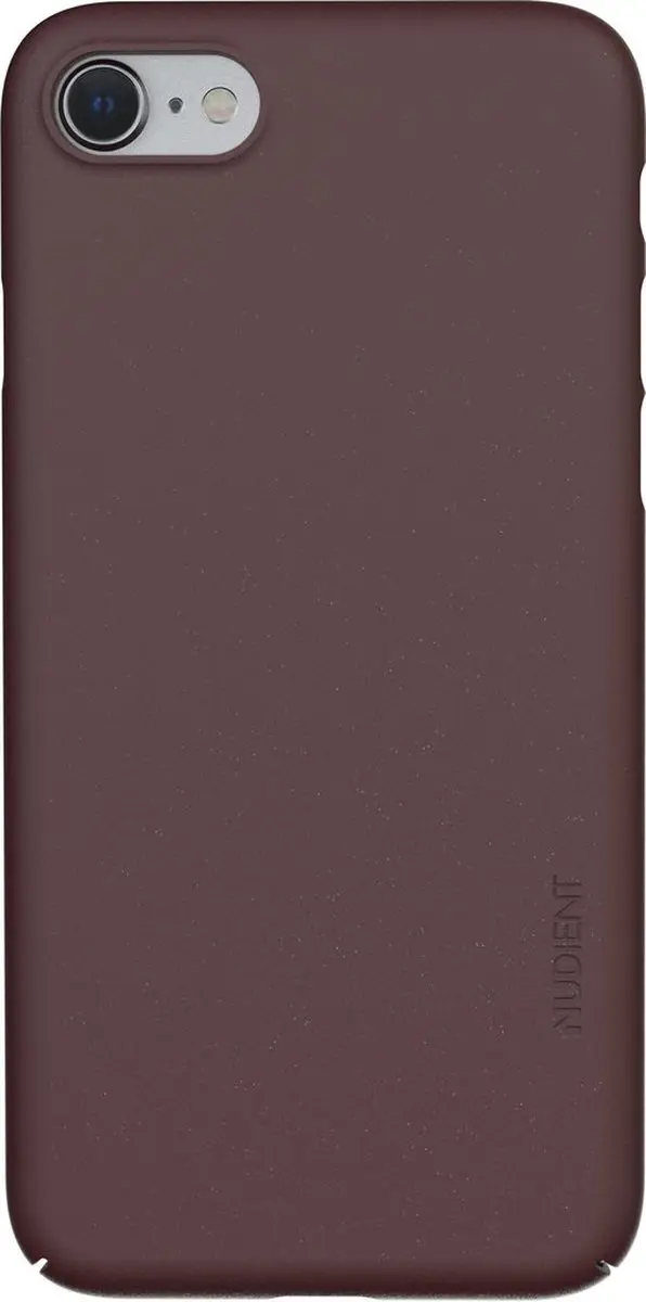 Nudient Thin Precise Case iPhone 7/8/SE V3 Sangria - Rood - afbeelding 6 van 6