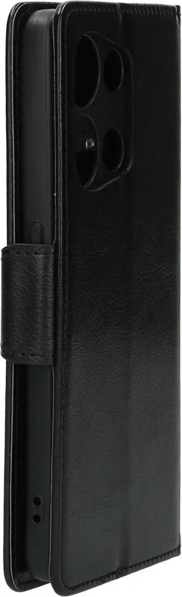Mobiparts MP-123188 Hoesje Oppo Reno8 Pro - Wallet - Eco Leer - Zwart