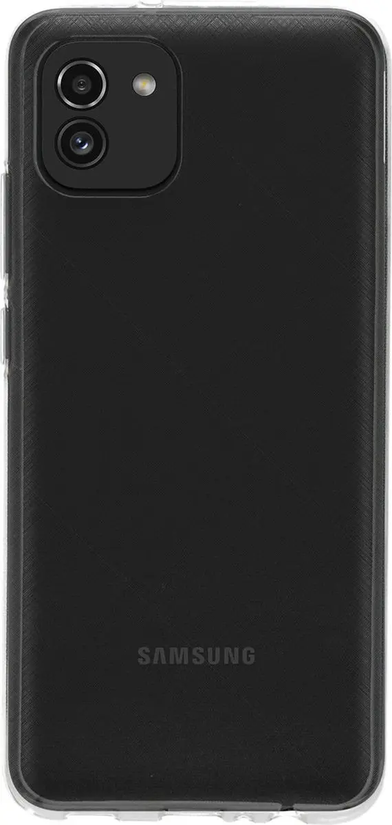 Mobiparts MP-122338 Hoesje Samsung Galaxy A03 - Transparant