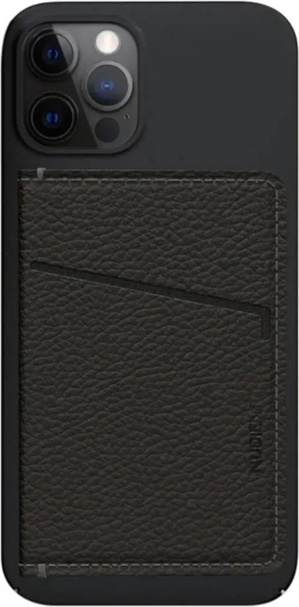 Nudient Card Holder Leather Ink IPNNN-WABL
